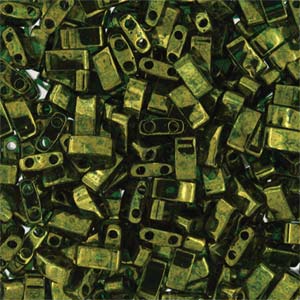 THB306 5g Transparen Olive Green Gold Metallic Luster